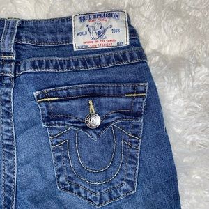 True Religion Slim Straight Jeans size 27